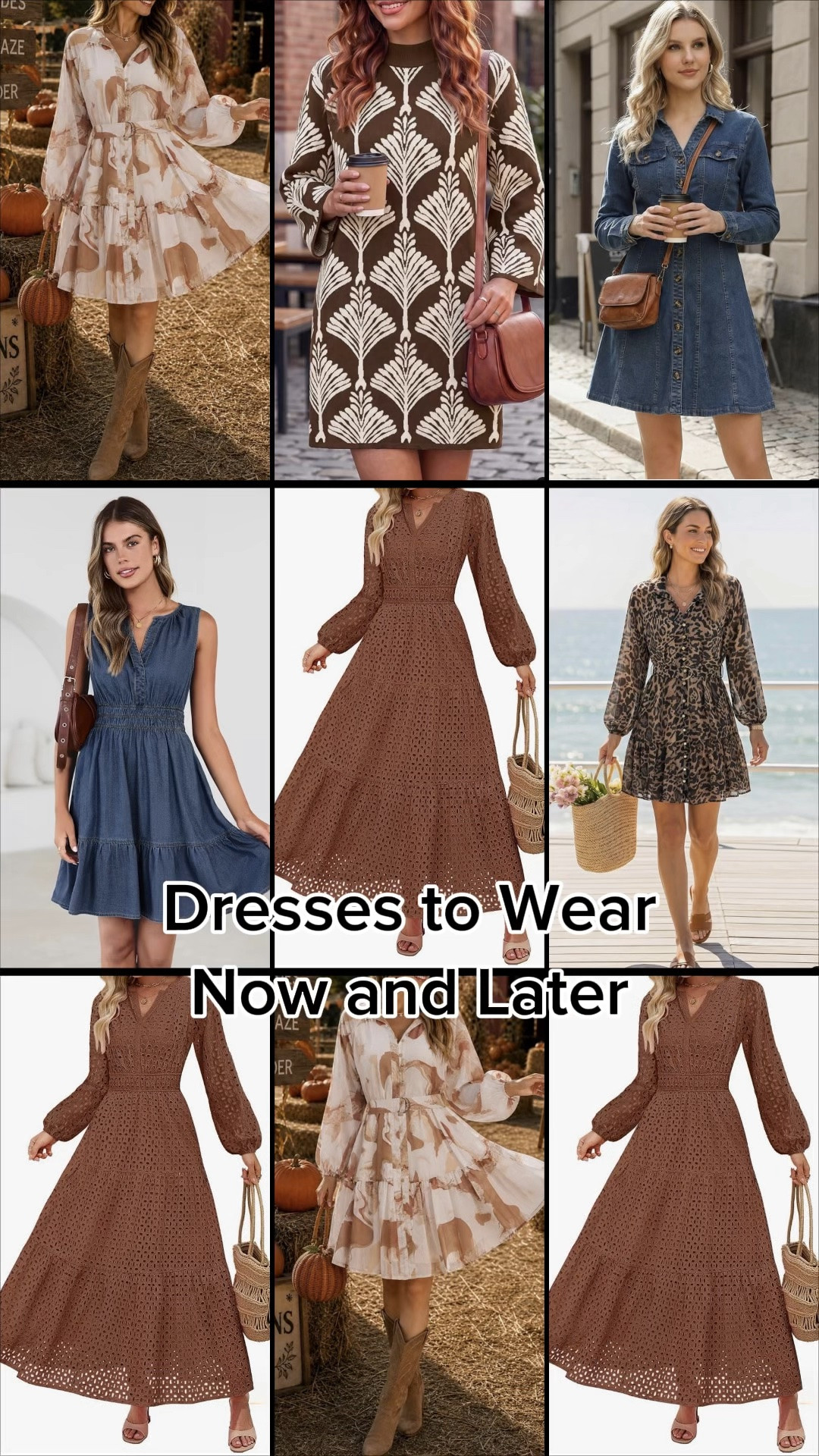 With everyone talking about “Back to School” but the  temperatures are saying “Dog Days of Summer,” what do you wear??? 

These dresses from Amazon are the perfect choice. Fallish fabrics and colors paired with sandals or sneakers now, jackets, cardigans and boots in October!  They pack well! For Labor Day Getaways and Leaf Peeping Trips . Transitional Outfit. Fall Outfit. Fall Dresses.

#LTKOver40 #LTKWorkwear #LTKTravel
