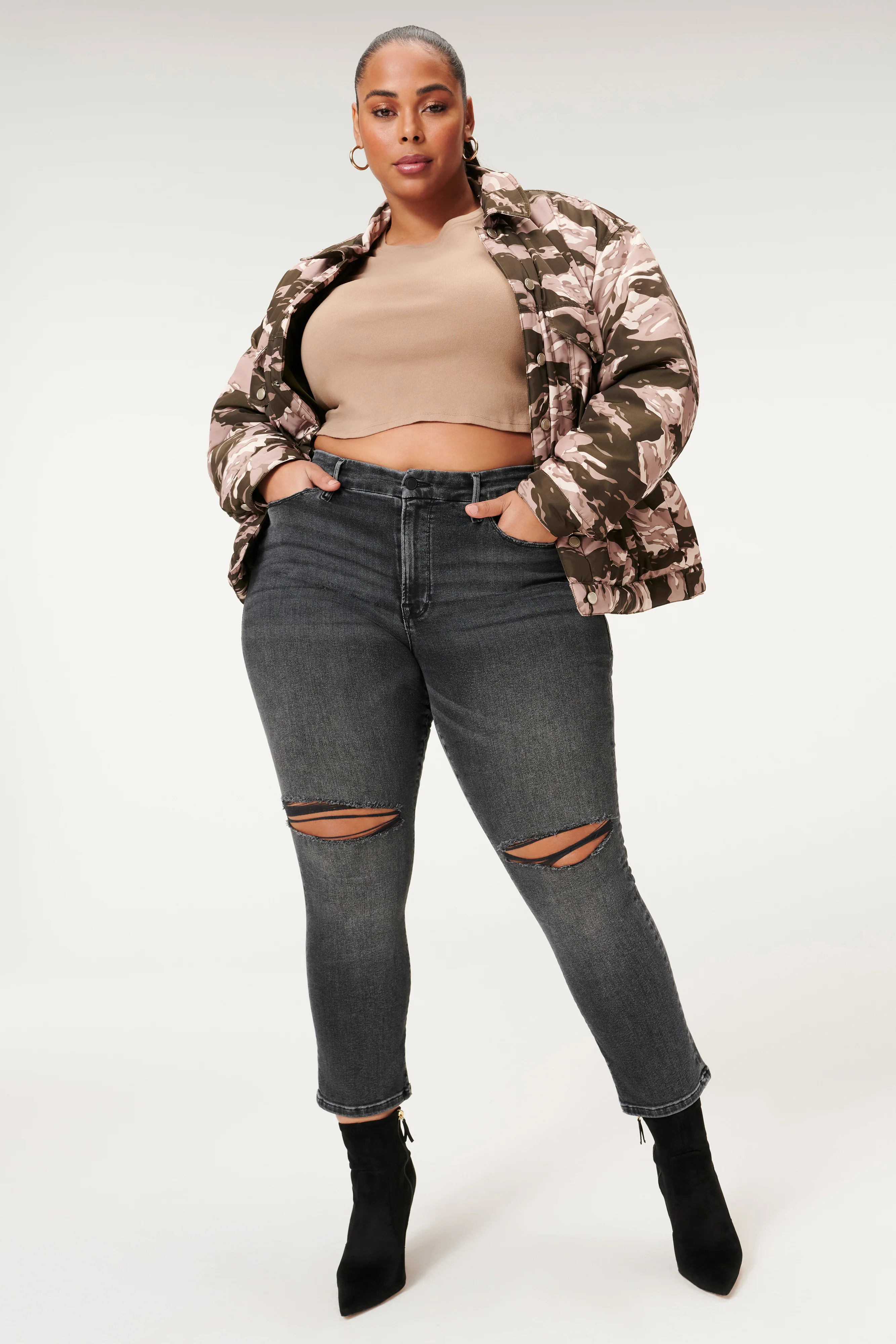 ALWAYS FITS GOOD STRAIGHT | BLACK240 | Good American