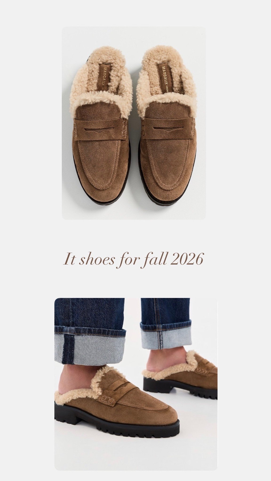 The shoes you are going to live in all fall long — daily edit cover from Found by Em
