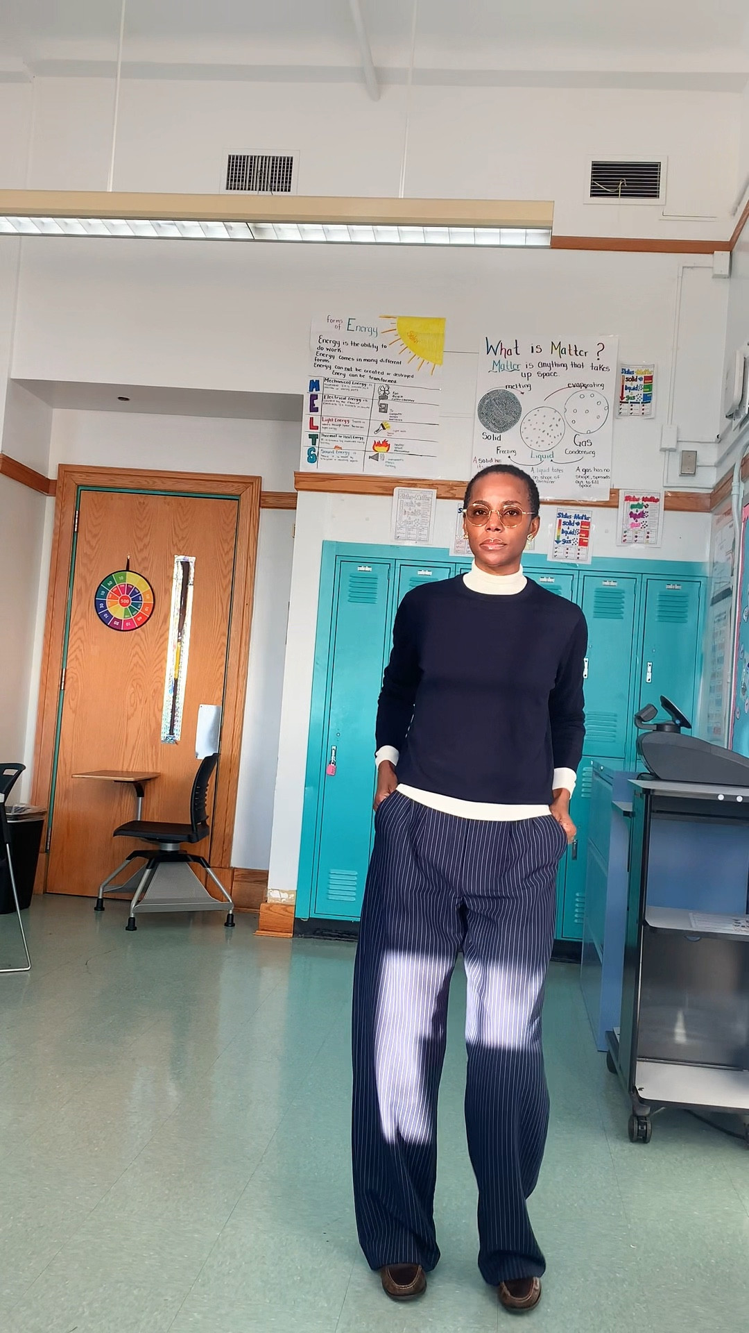 This navy blue stripe trouser outfit is styled with a classic navy Marino sweater layer with a crisp white Marino sweater for a polished and effortless look the subtle stripe in the trousers. Add texture while the Marino layers keep the outfit, elevated, comfortable and timeless, perfect for workwear meetings or every day polished look. #LTKNavyoutfit #LTKMerinosweater #LTKStripedtrouser #LTKLayeredlook #LTKShopthelook

#LTKSpringSale #LTKWorkwear #LTKootd