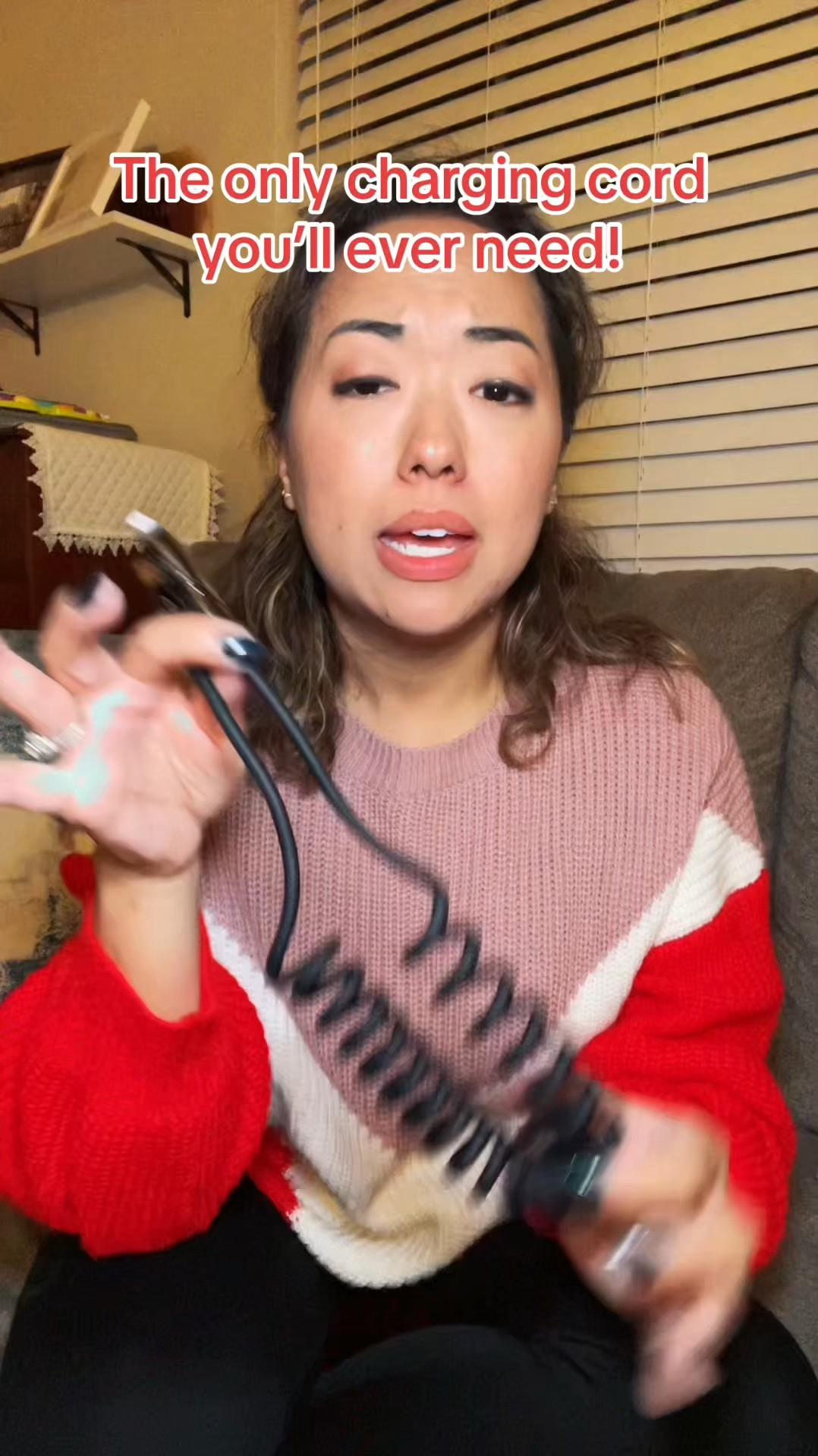 This MFISH 4-in-1 coiled charging cable is a game-changer! It’s compact, tangle-free, and charges USB-C, Lightning, and Micro USB—all in one. Perfect for travel, car charging, or your mom bag 

 

#LTKGiftGuide #LTKHome #LTKFindsUnder50