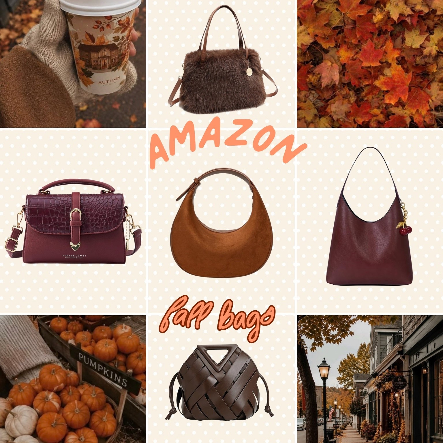 Amazon fall bags we’re loving right now! So many cute styles for the season.

#LTKdayinmylife #LTKgrwm #LTKootd