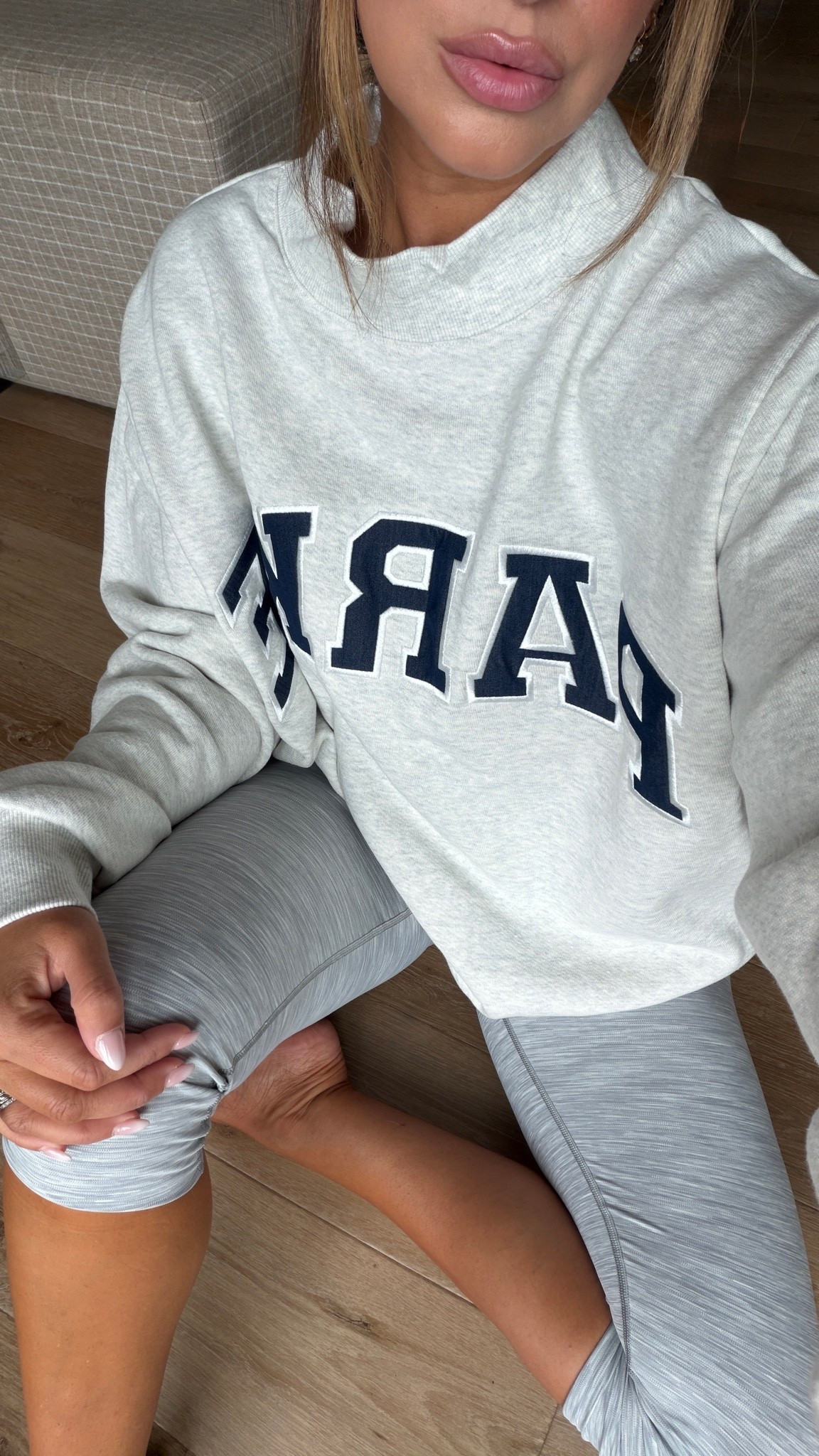 BACK IN STOCK 🚨Parke mockneck sweatshirts. I order L/XL

#LTKOver40 #LTKmomlife #LTKootd