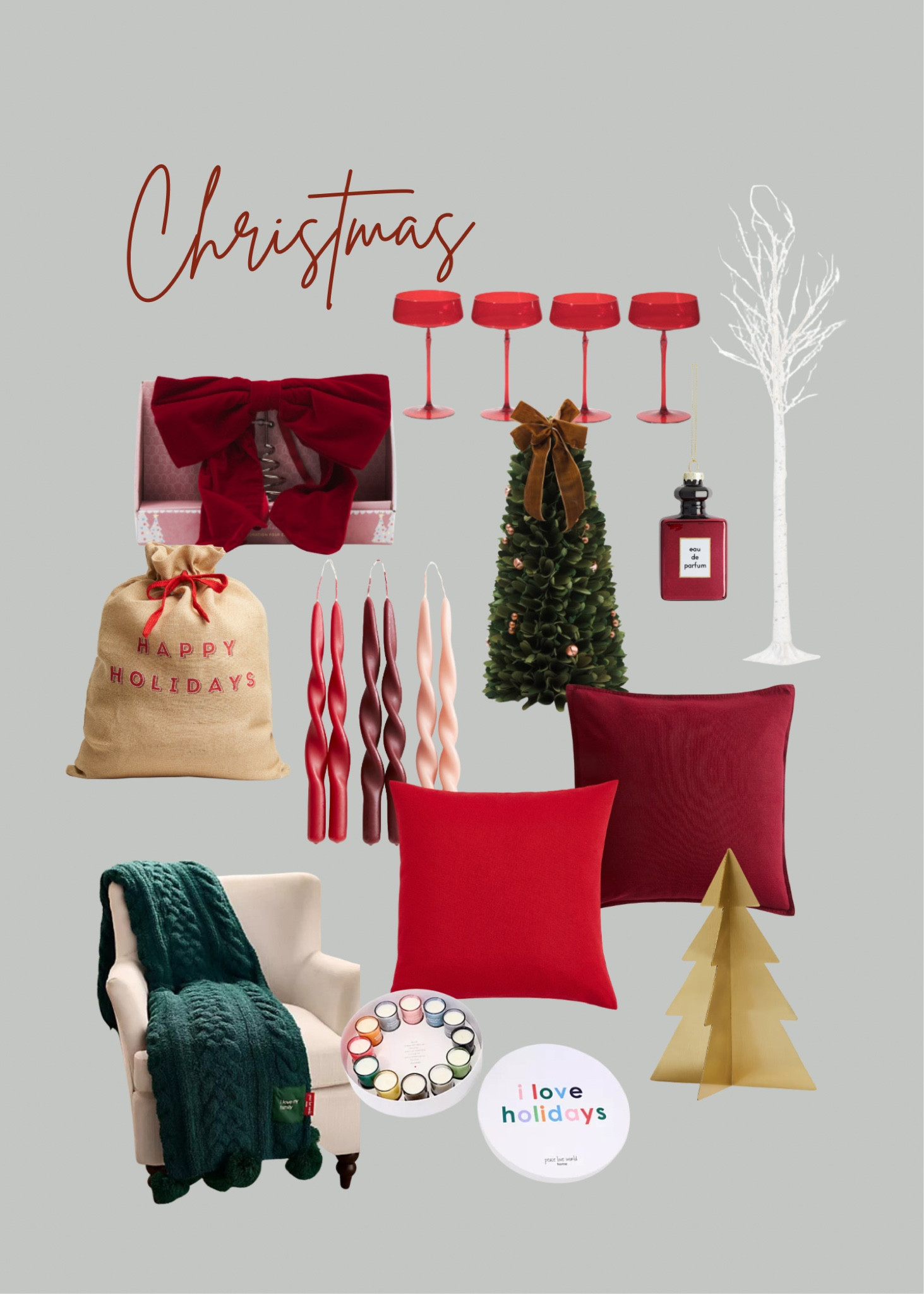 Tis the season! Here are some affordable Christmas decor finds that caught my eye. I’m all about the traditional green and burgundy this season. 🎄❤️ 

#LTKHome #LTKHoliday #LTKFindsUnder100