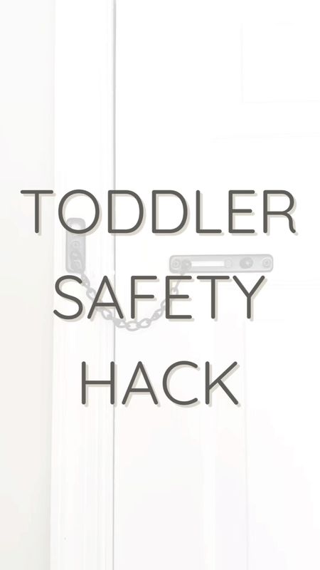 I now have a toddler who has discovered how to open doors which is terrifying! I have looked into many options for children safety and for exterior doors I felt this was a good choice! 

Very simple to install and works securely!

This chain door lock comes in multiple colors  

#LTKFindsUnder50 #LTKFamily #LTKHome