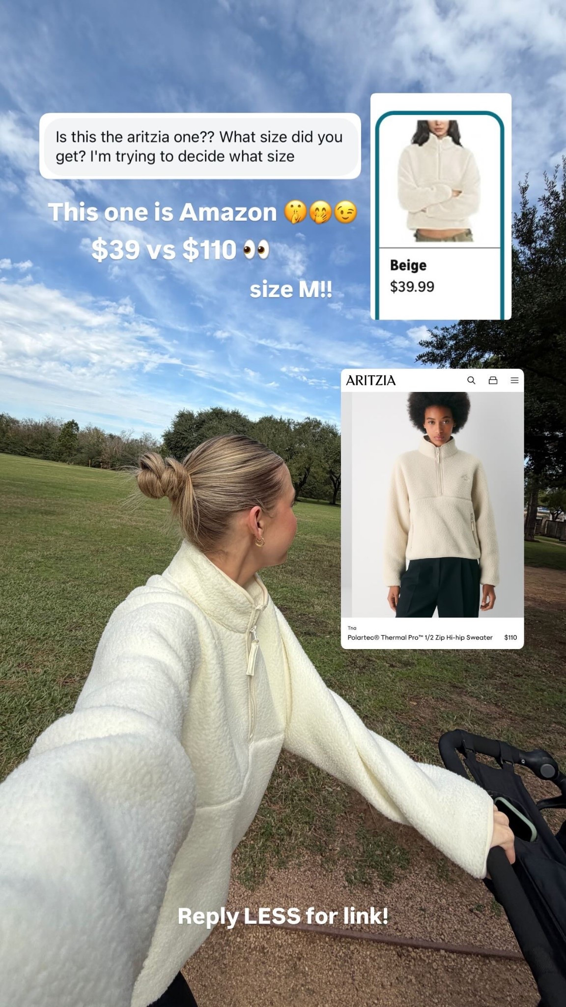 This one is Amazon 🤫🤭😉 $39 vs $110 👀  