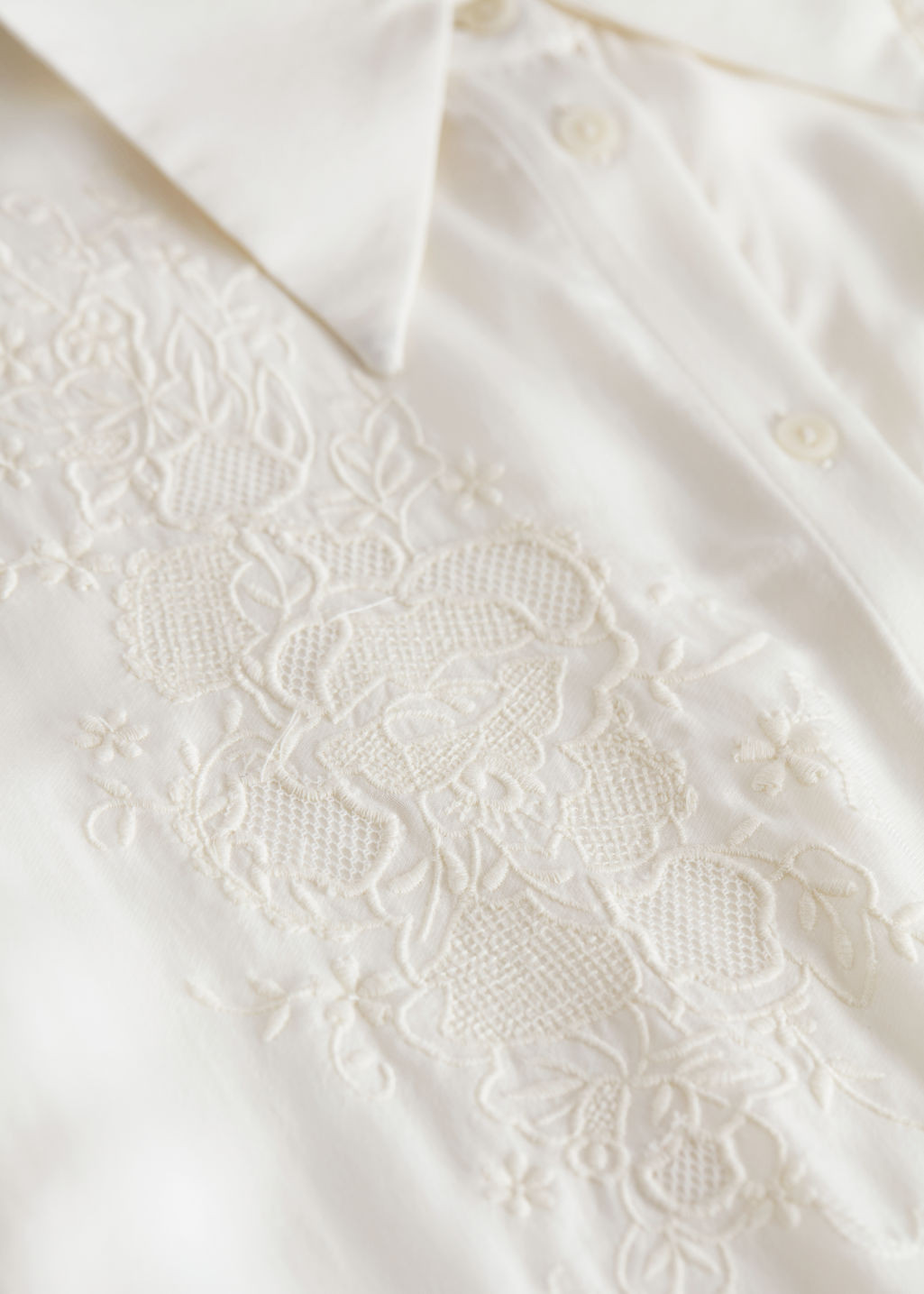 Fitted Embroidered Shirt | & Other Stories (EU + UK)