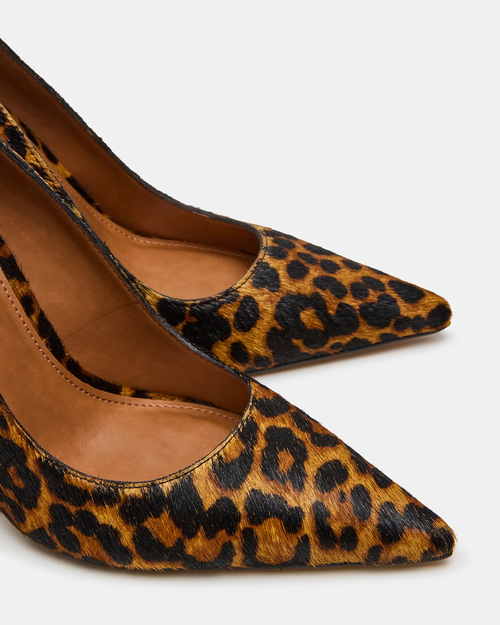 NOIR Leopard Pointed-Toe Stiletto Pump Women's Heels | Steve Madden (US)