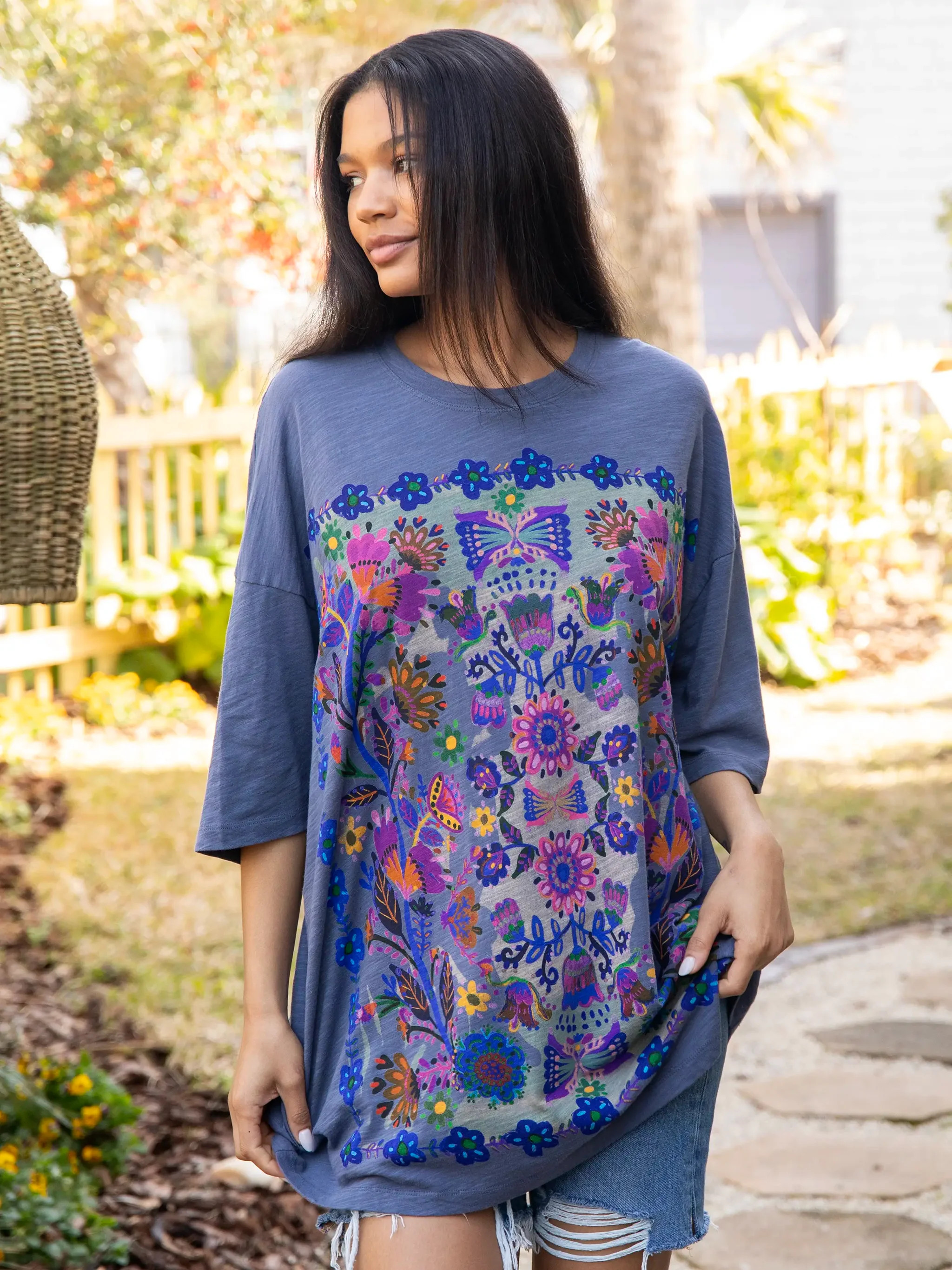 One Size Cotton Easy Tee | Natural Life