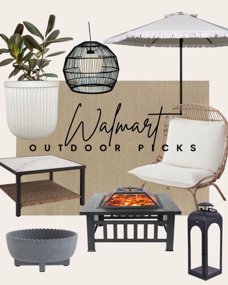 Walmart Outdoor Patio Picks #outdoordecor #walmartfinds #furniture 

#LTKhome #LTKMostLoved #LTKstyletip