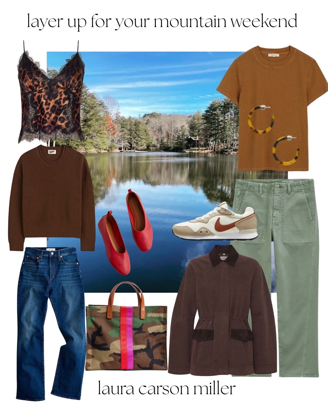 This is the type of suitcase I pack when we are heading to Highlands, NC for a few days. A mix + match palette that is easily layered depending on the weather. Sneakers for day + flats for evening going out to restarants. I personally love a higher end linen tee for layering all year ‘round. I love the ones from Sold Out NYC.

#LTKgrwm #LTKTravel #LTKdayinmylife