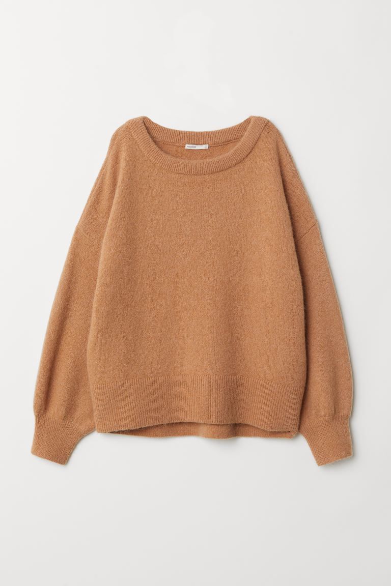 Knit Mohair-blend Sweater | H&M (US + CA)