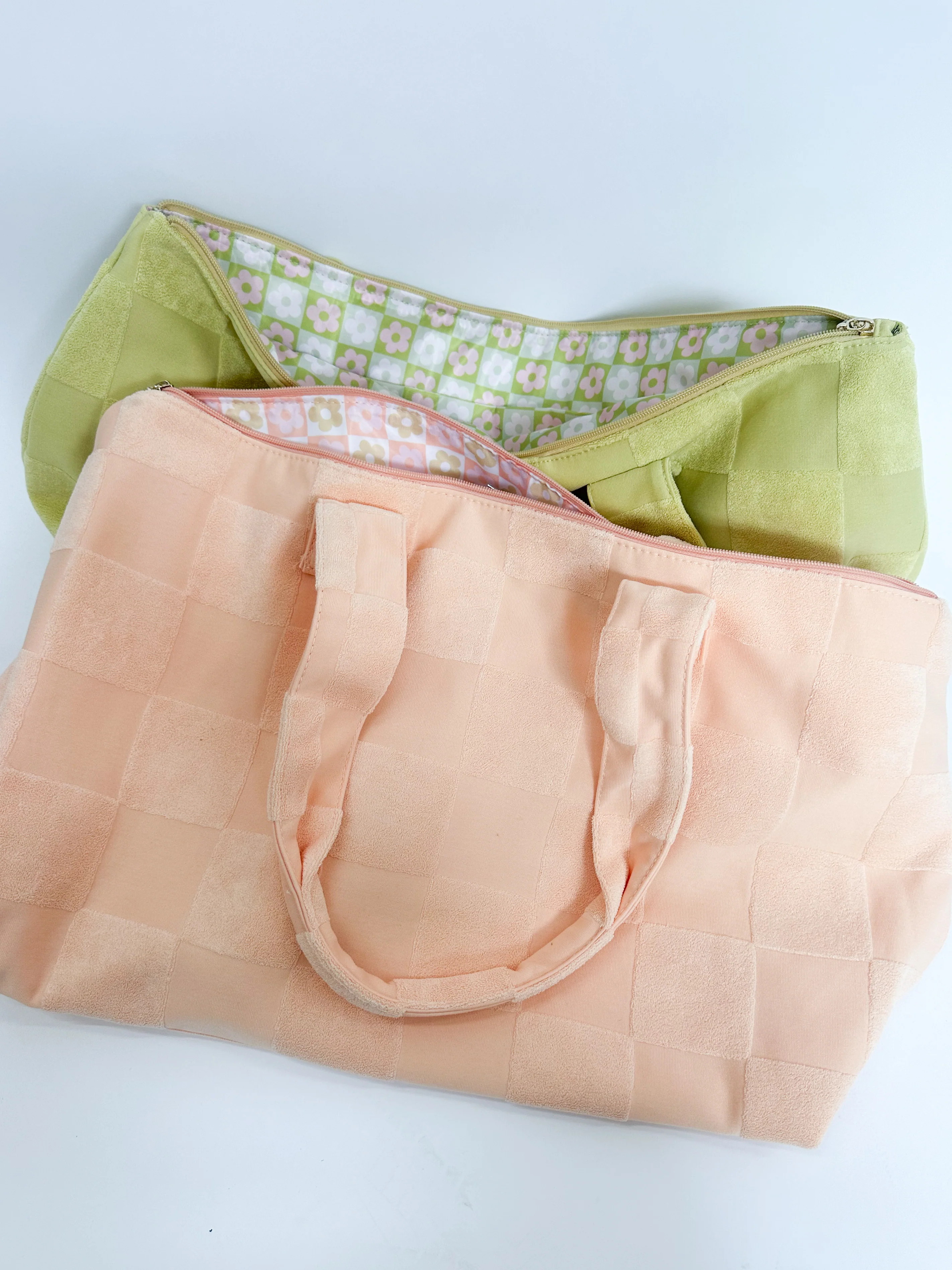 Terry Cloth Tote Bag | Reap the Sew Boutique