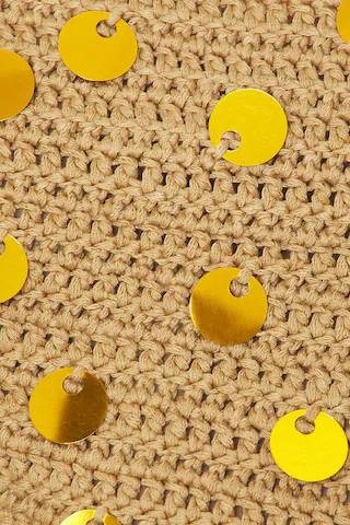 MORE TO COME Shifra Crochet Mini Skirt Set in Beige from Revolve.com | Revolve Clothing (Global)