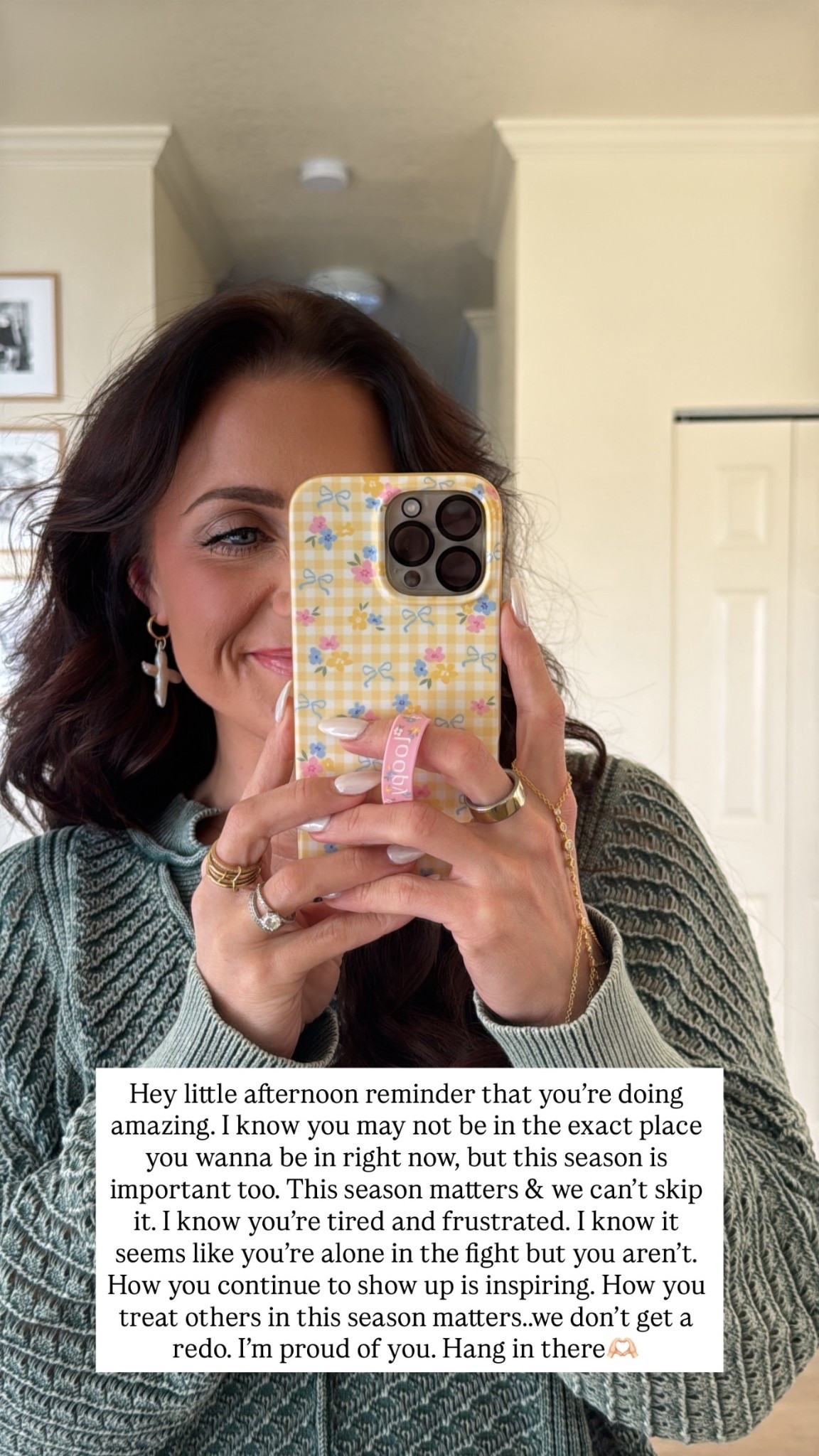 Hang in there🫶🏻

#LTKdayinmylife #LTKselfcare #LTKstorytime