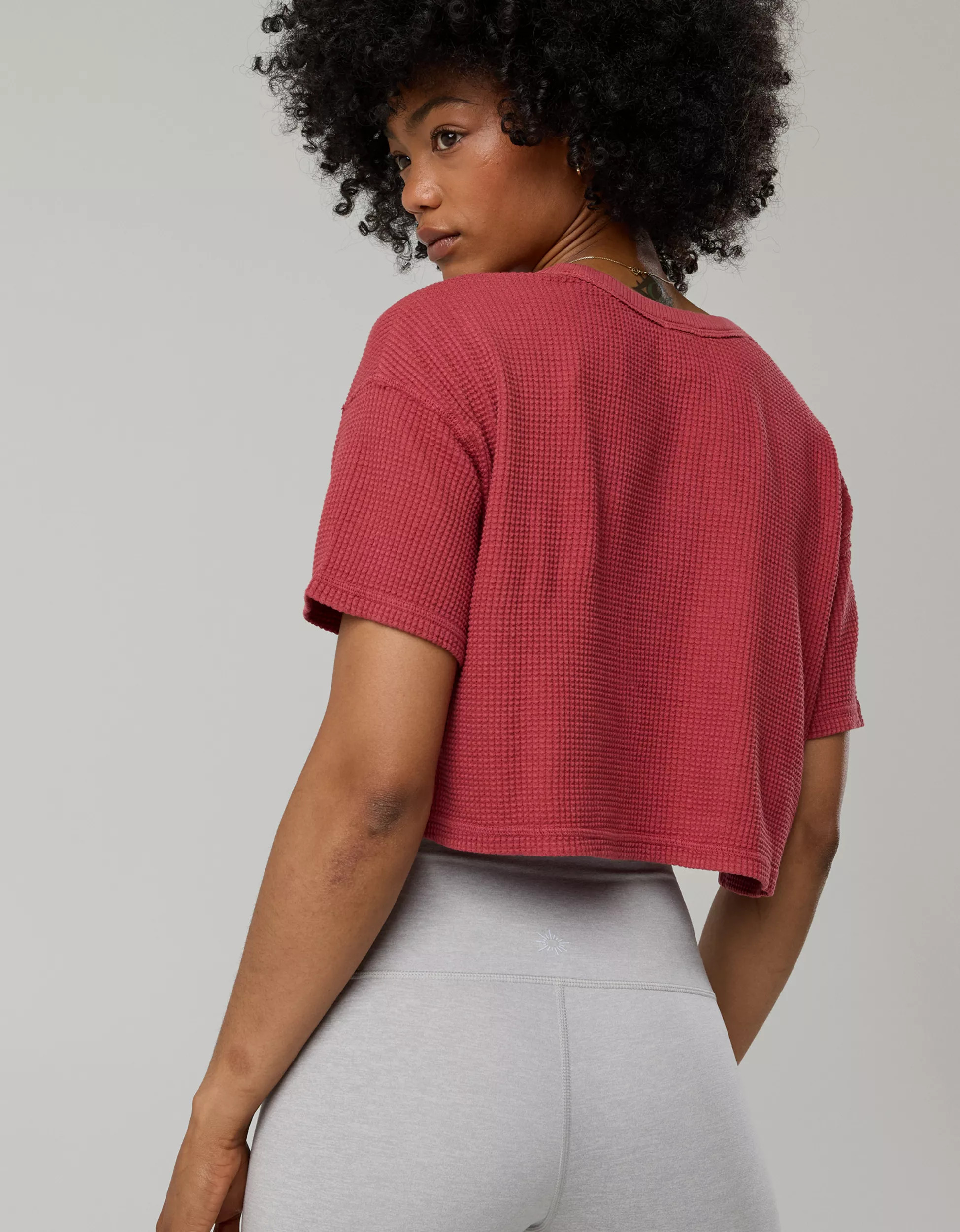 OFFLINE By Aerie Wow! Waffle Scoop T-Shirt | Aerie