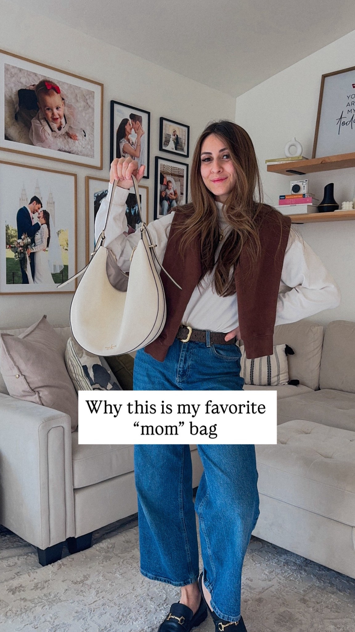 If you want a bag that looks good but it’s practical and it will ✨actually✨ fit things in it… THIS IS IT! And it is 68% OFF!!! 

I am a mom of two, and I can fit small toys, baby bottle, my bottle, wallet, keys, my small canon, and my tripod! So a LOT! 

#LTKmomlife #LTKgrwm #LTKSaleAlert