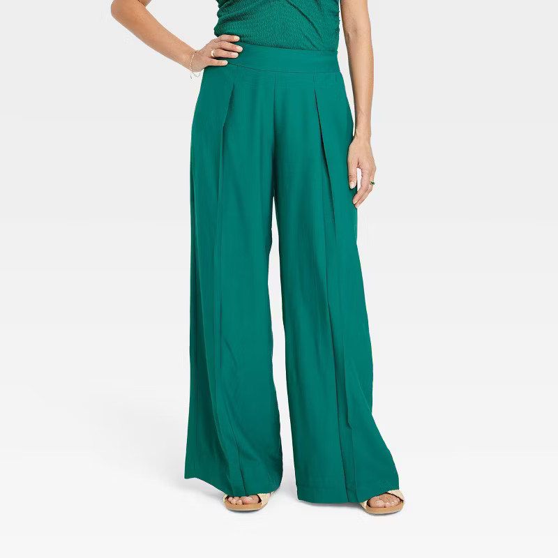 Women's High-Rise Wide Leg Pants - A New Day™ | Target