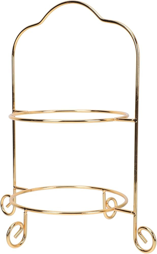 Wedding Decor 2 Tiered Serving Stand Display Plate Rack Cake Serving Holder Cookies Dessert Tower... | Amazon (US)