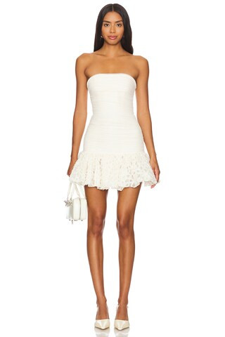Lovers and Friends Roxie Mini Dress in White from Revolve.com | Revolve Clothing (Global)