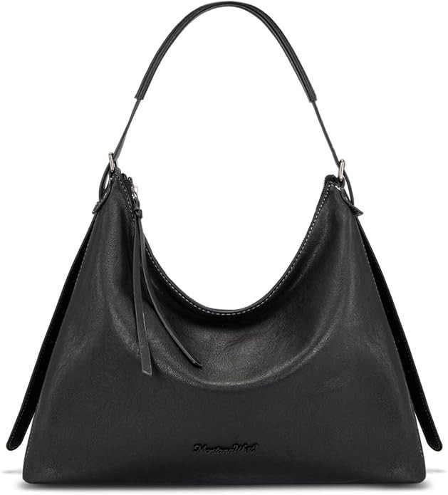 Montana West Large Hobo Bags for Women Slouchy Shoulder Handbags Ultra Soft Vegan Leather Ladies ... | Amazon (US)