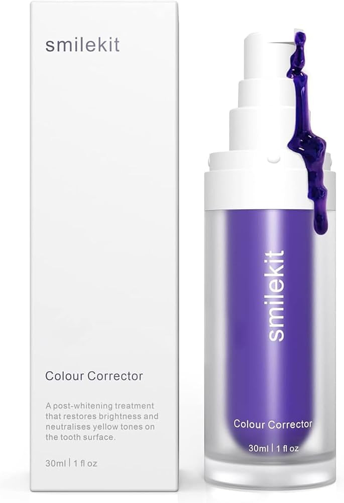Smilekit Purple Toothpaste for Teeth Whitening, Purple Teeth Whitening Booster, Purple Toothpaste... | Amazon (US)