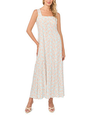 Women's Thick Strap Square Neck Maxi Dress | Macy's