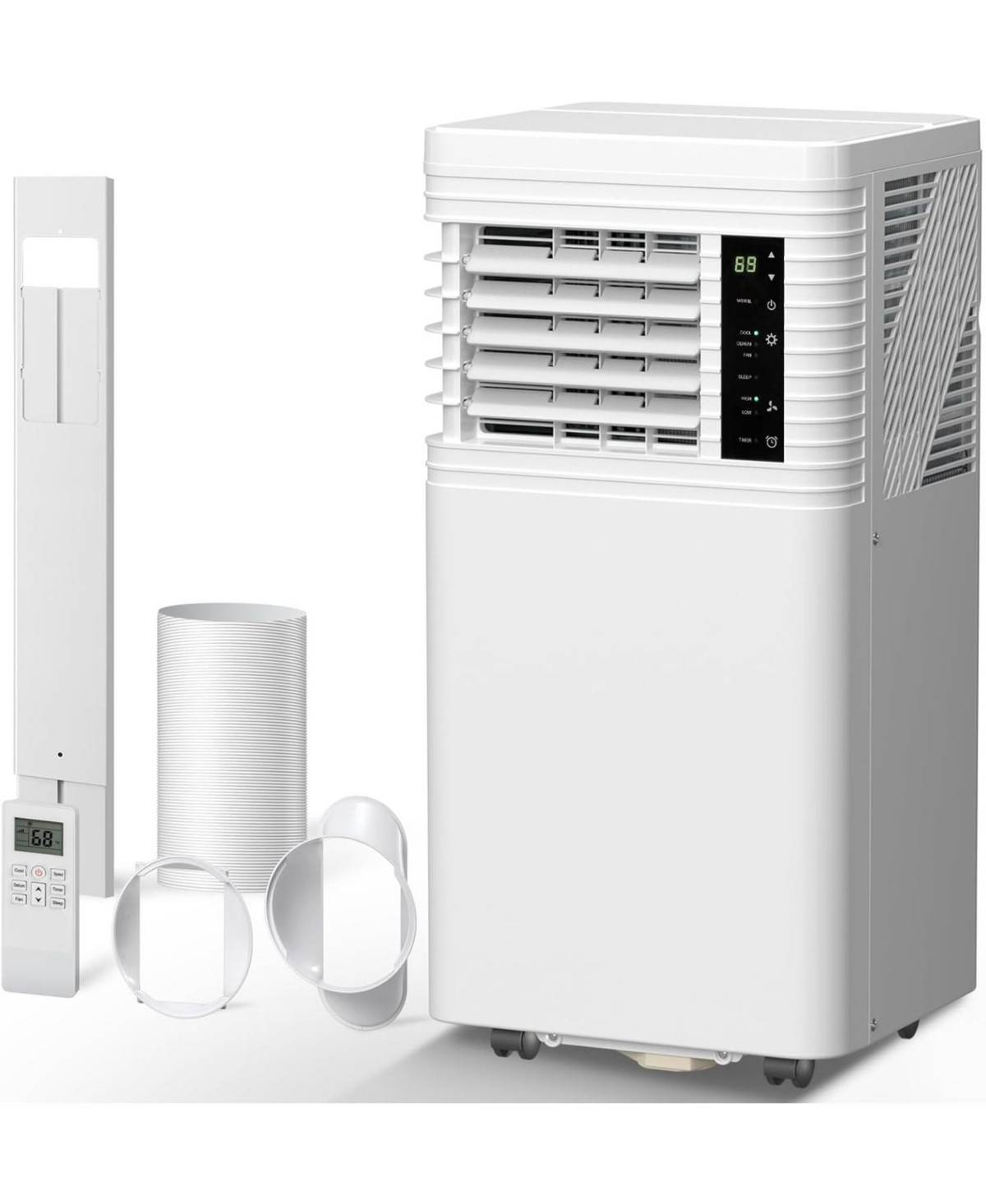 Cowsar 8,000 Btu Air Conditioner cool Up to 350 Sq.Ft, 4 Modes Portable Ac Unit with 24Hrs Timer/Led Display/Remote Control/Installation Kits, Ac Unit | Macy's