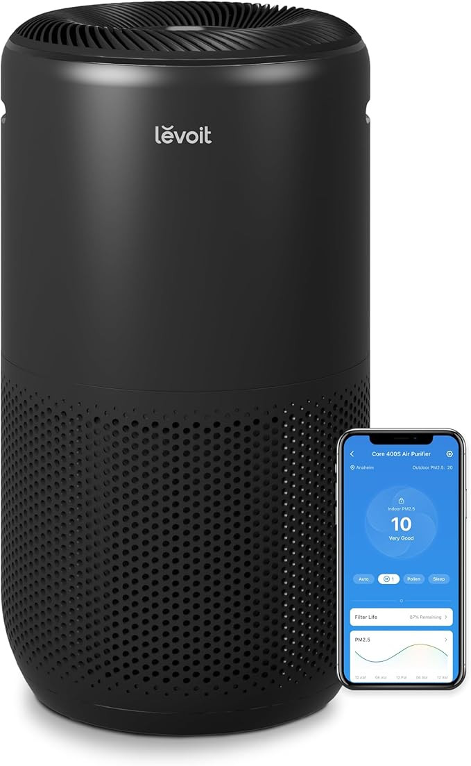 LEVOIT Air Purifiers for Home Large Room Up to 1733 Ft² With HEPA Sleep Mode, AHAM VERIFIDE, Aut... | Amazon (US)