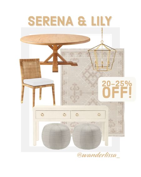Serena and Lily Home Refresh sale 20-25% off everything! 

Dining room, dining table, area rug, council table, dining chair, chandelier, ottoman, bedroom, fed, nightstand, dresser

#LTKsalealert #LTKhome