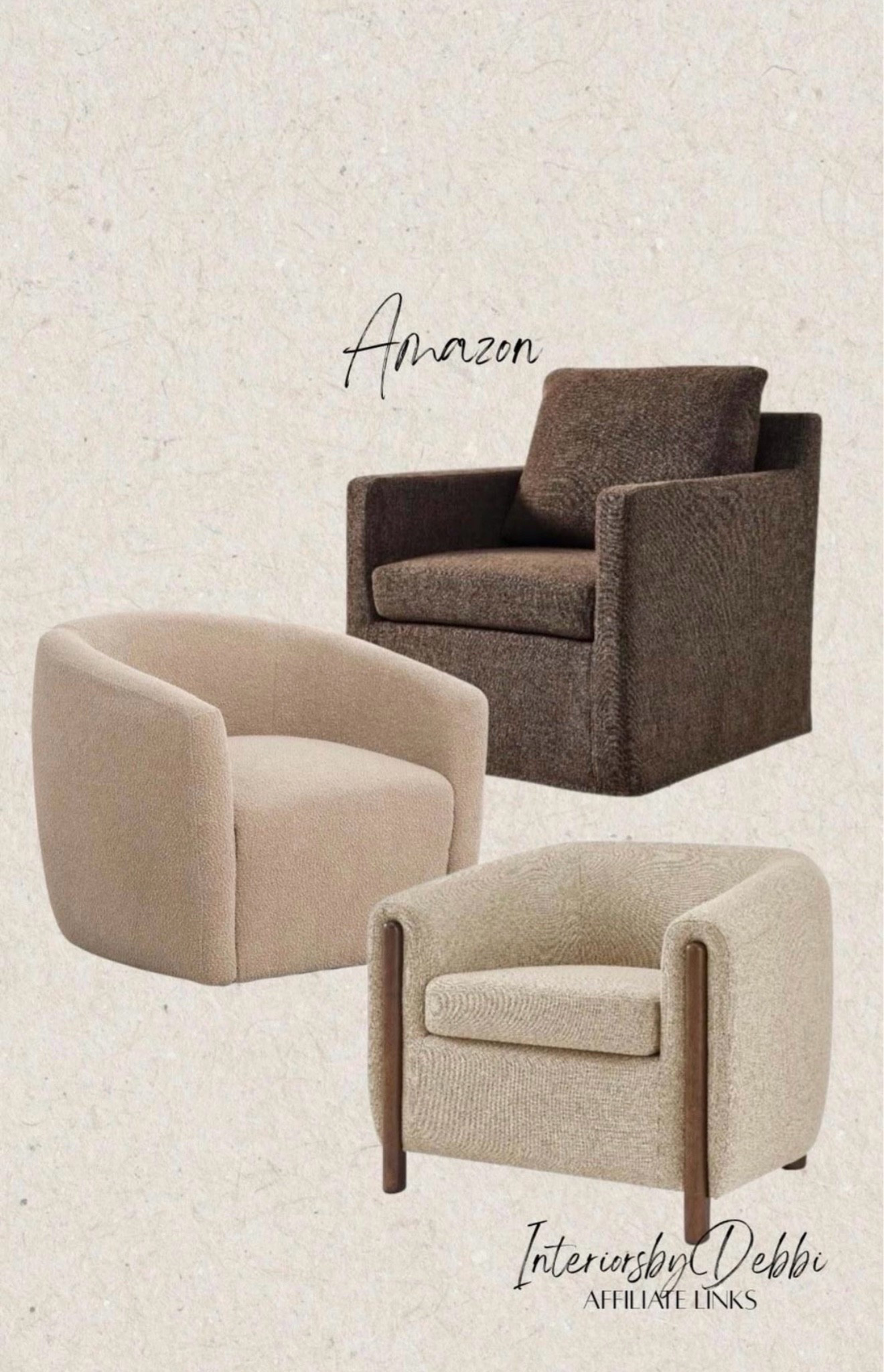 Amazon Finds
Accent chairs, transitional home, modern decor, amazon find, amazon home, target home decor, mcgee and co, studio mcgee, amazon must have, pottery. barn, Walmart finds, affordable decor, home styling, budget friendly, accessories, neutral decor, home finds, buy new arrival, coming soon, sale alert, high end look for less, Amazon favorites, Target finds, cozy, modern, earthy, transitional, luxe, romantic, home decor, budget friendly decor #amazonhome

#LTKSeasonal #LTKHome
