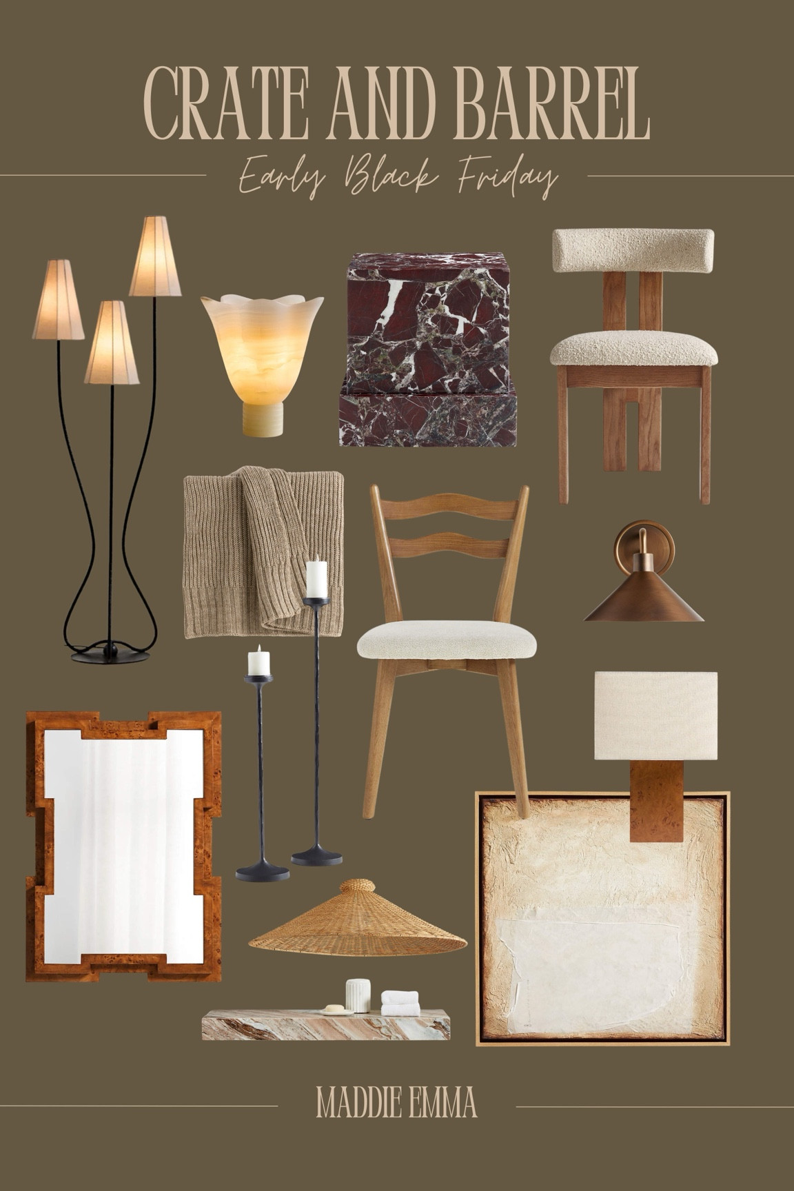 crate and barrel early Black Friday sales! The lighting might be my favorite 🤭



#LTKHome #LTKSaleAlert