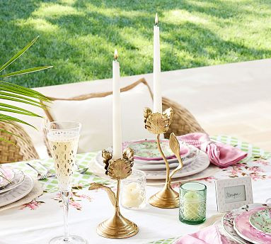 Monique Lhullier Grace Tulip Candle Holder | Pottery Barn (US)