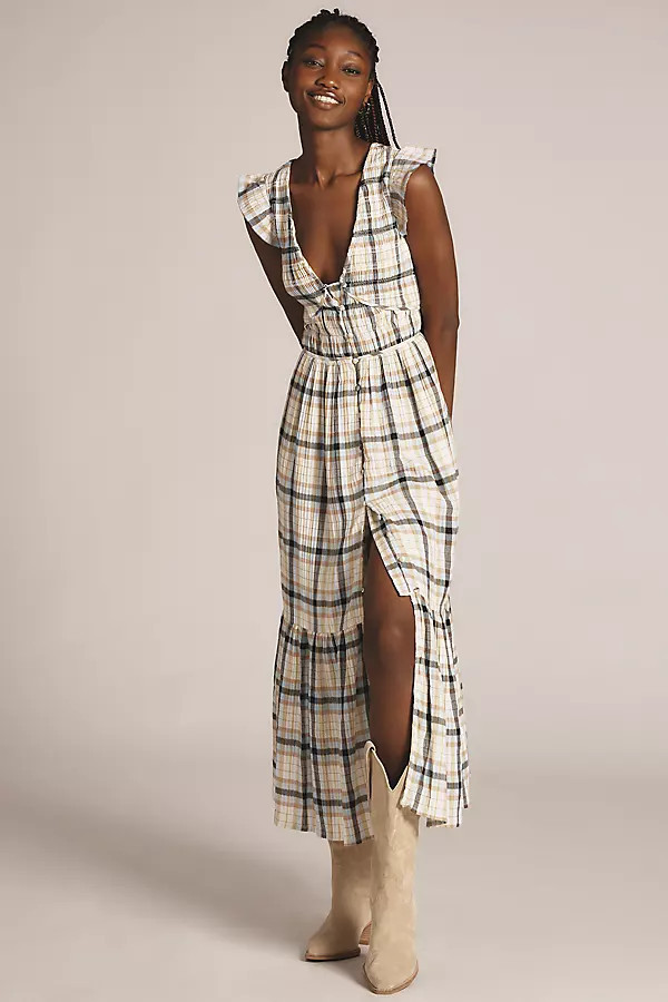 The Peregrine Midi Dress: Plaid Edition | Anthropologie (US)
