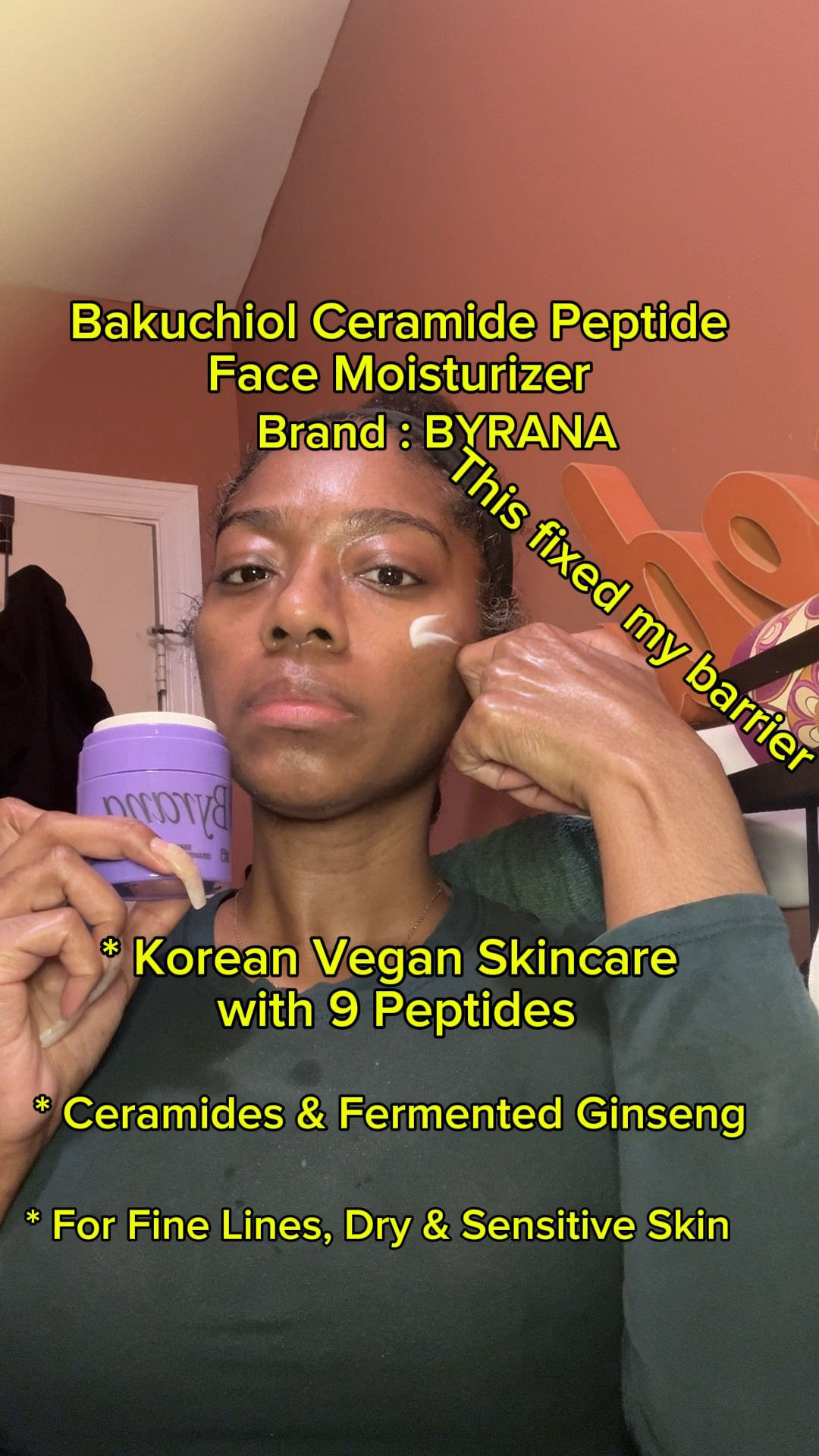 Skin care diaries 
Brand: BYRANA 
Bakuchiol Ceramide Peptide Face Moisturizer – Korean

#byrana#skinbarrier#bakuchiol#koreanskincare
#viral
@byranaofficial

Skincare in order 
Skincare routine vlogs 
Share your favorite beauty products 
Best k beauty moisturizers
Beauty products skincare ideas 
Best K beauty product 
Skin care routines 
Skin care app
Best skin treatments 
Sensitive skin care 
Skin care products recommendation
Shiny face skincare 
Best morning skincare 
Science based skincare 
All face skincare 
Fast skincare routine 
American skincare 
All skincare products

#LTKBeauty #LTKselfcare #LTKgrwm