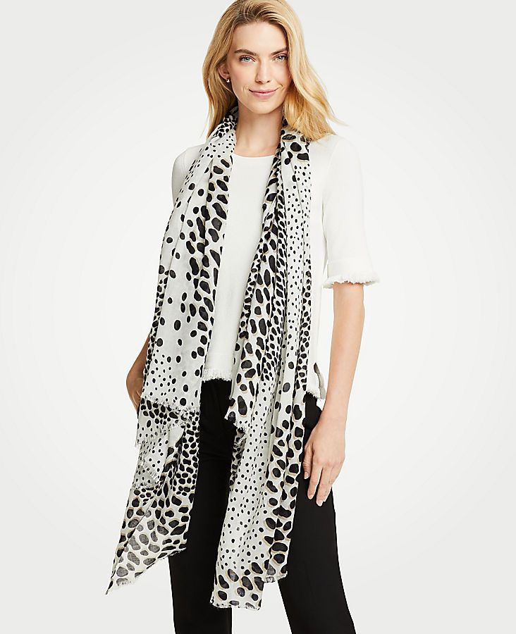 Spotted Scarf | Ann Taylor (US)