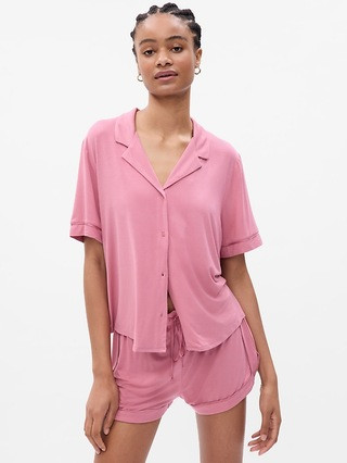 LENZING™ TENCEL™ Modal Pajama Shirt | Gap (US)