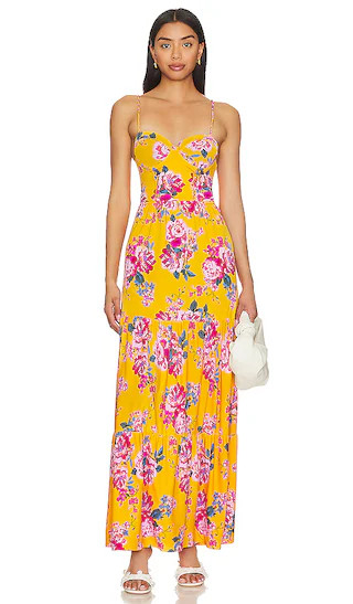 Curiosity Maxi Dress in Yellow | Revolve Clothing (Global)