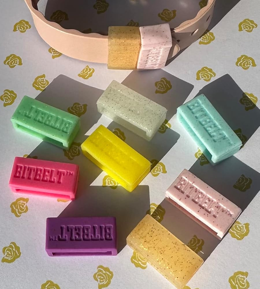 Bitbelt Princess 8 pack Clear, Blue, Green with glitter glow in the dark, golden, pink, purple wi... | Amazon (US)