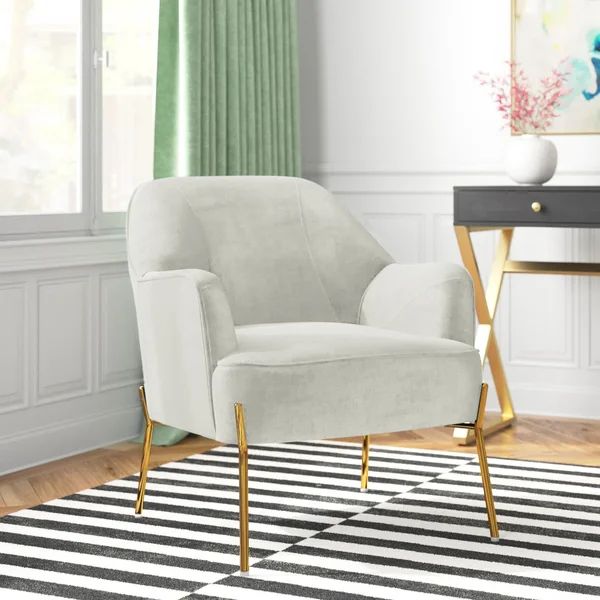 Cleo 26'' Wide Velvet Armchair | Wayfair North America