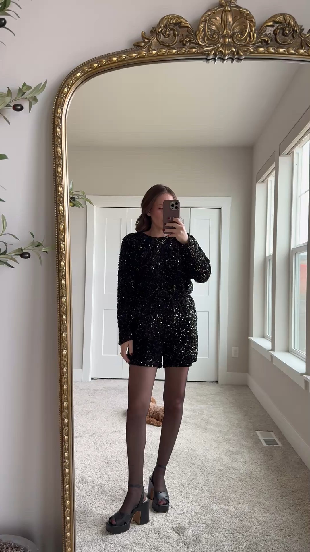 A sequin romper for NYE! It’s double lined and comfortable! Wearing a size small

New Year’s Eve | sequin romper | holiday outfit | holiday style | outfit idea 

#LTKHoliday