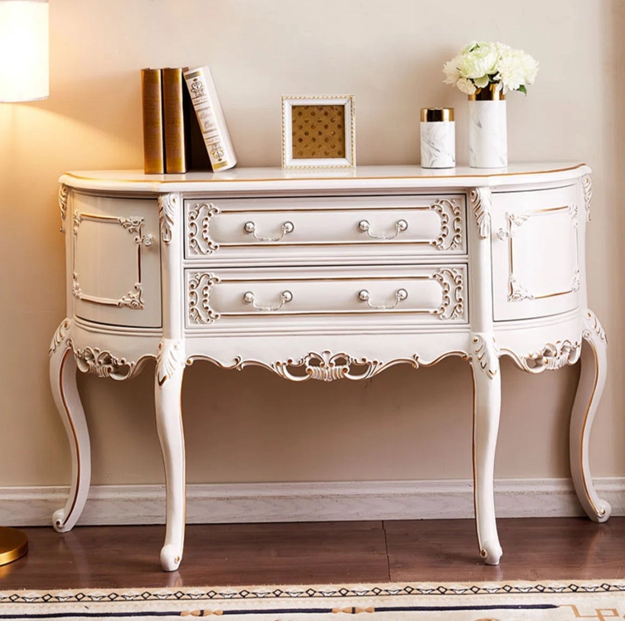 European Style Solid Wood Console Table

#LTKSeasonal #LTKSaleAlert #LTKHome