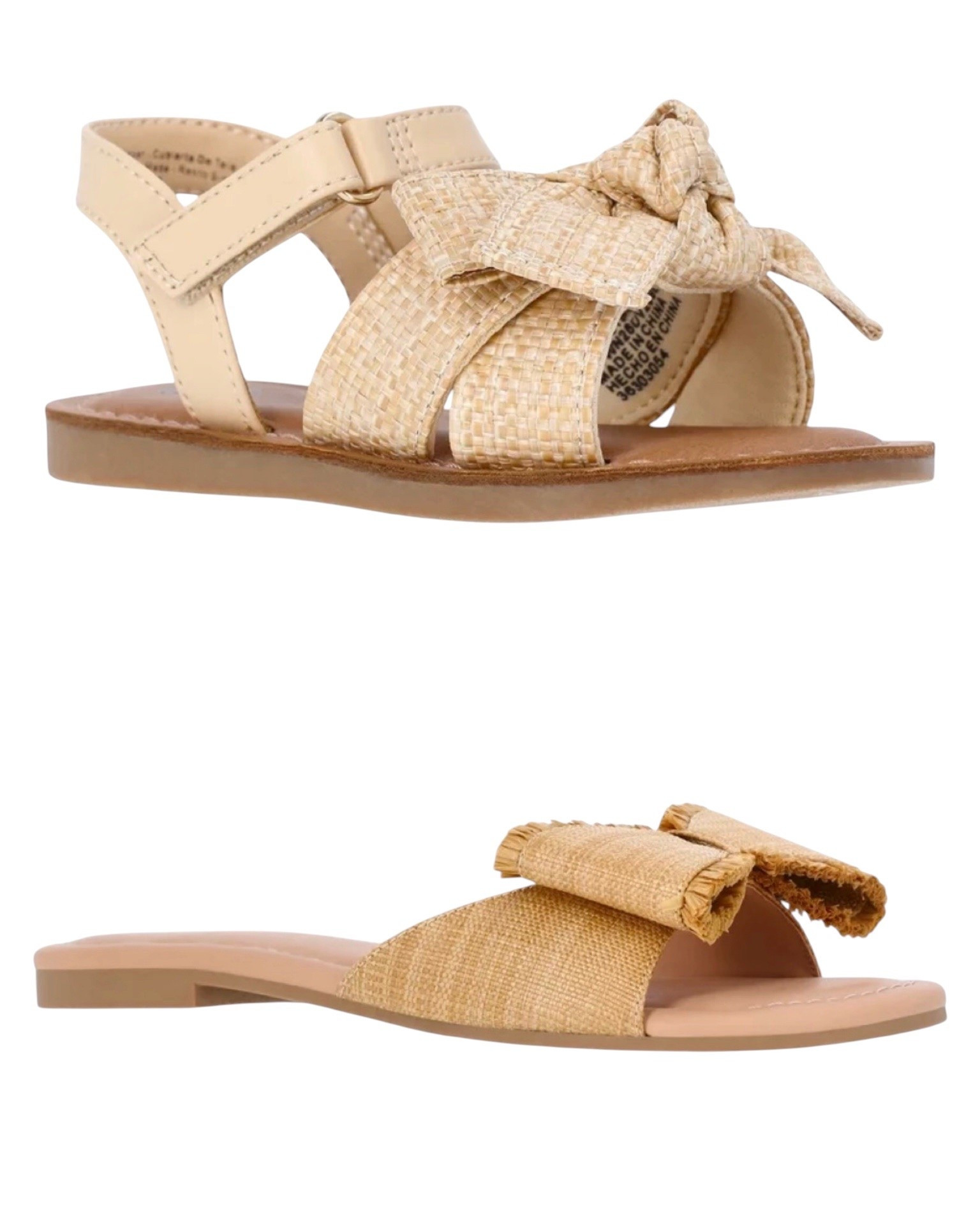 Mommy & Me Raffia Bow Sandals 🤎 Coastal Summer Shoe Find

The sweetest neutral summer sandals for mommy & me moments 🤎 These raffia bow sandals have such a coastal, grandmillennial feel and pair perfectly with sundresses, denim, white outfits, and all your summer staples ☀️ Love the woven texture and oversized bow detail for an elevated look without the designer price tag! Perfect for vacations, beach dinners, summer outfits, and matching moments with your little one ✨

Neutral sandals • raffia sandals • bow slide sandals • mommy and me style • coastal summer style • woven sandals • affordable Walmart finds • summer shoe finds • vacation style • chic neutral accessories 🤎✨

#LTKmomlife #LTKKids #LTKBaby