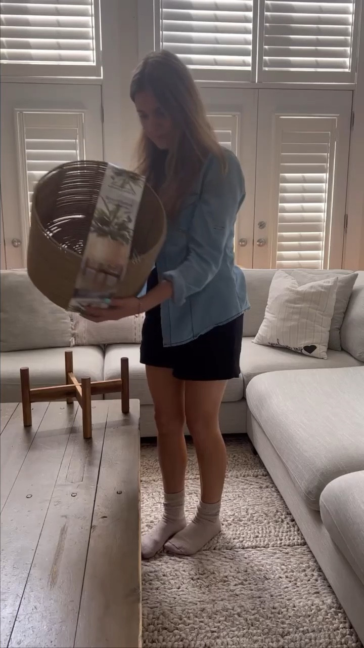 Walmart planter. Amazon olive tree on sale!!!!! 

#LTKhome #LTKFind #LTKsalealert