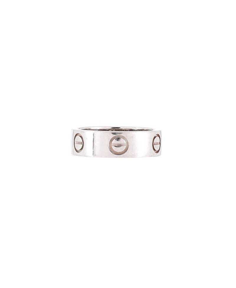 Pre-Owned Cartier Love Band Ring Platinum | Bloomingdale's (US)