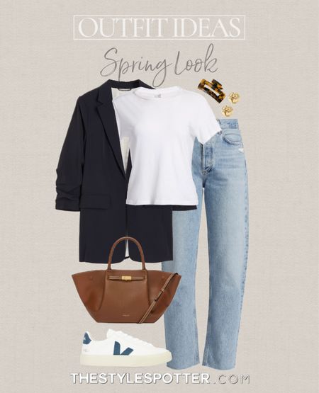 Spring Outfit Ideas 💐 
A spring outfit isn’t complete without cozy essentials and soft colors. This casual look is both stylish and practical for an easy spring outfit. The look is built of closet essentials that will be useful and versatile in your capsule wardrobe.  
Shop this look👇🏼 🌺 🌧️ 


#LTKU #LTKstyletip #LTKSeasonal