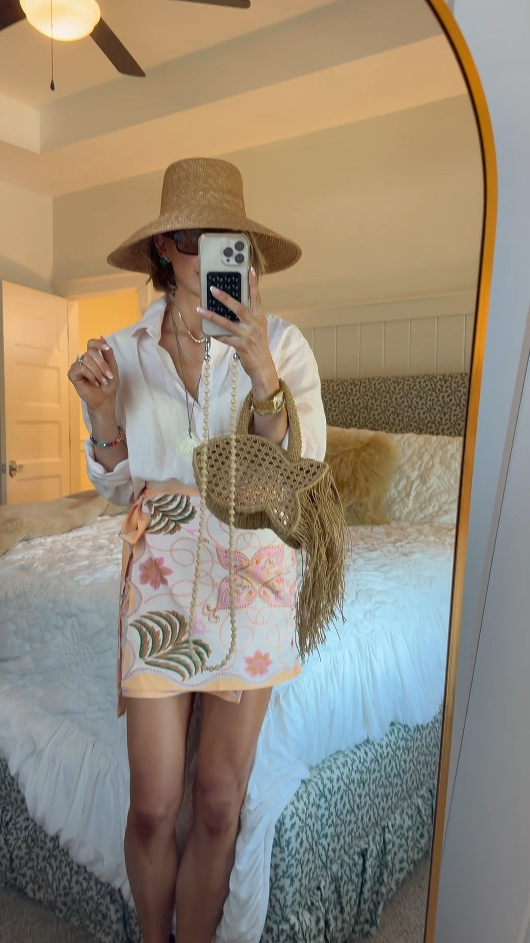 Amazon wrap cover up skirt, vacation skirt wearing size small