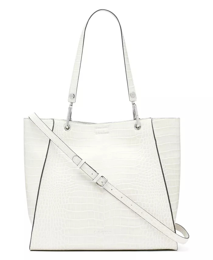 Calvin Klein Garnet Convertible Tote & Reviews - Handbags & Accessories - Macy's | Macys (US)