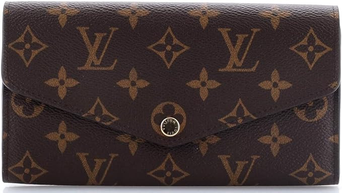 Amazon.com: Louis Vuitton, Pre-Loved Sarah Wallet NM Monogram Canvas, Brown : Luxury Stores | Amazon (US)