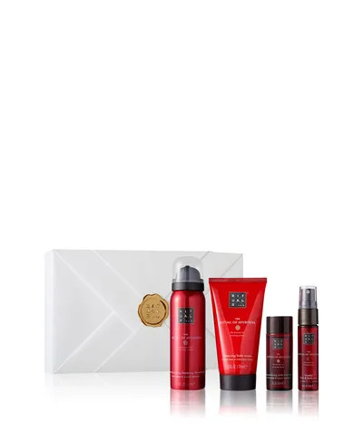 The Ritual of Ayurveda Sweet Almond Oil & Indian Rose Bath & Body Small Gift Set | Flaconi (DE)